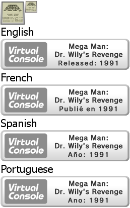 Mega Man: Dr. Wily's Revenge