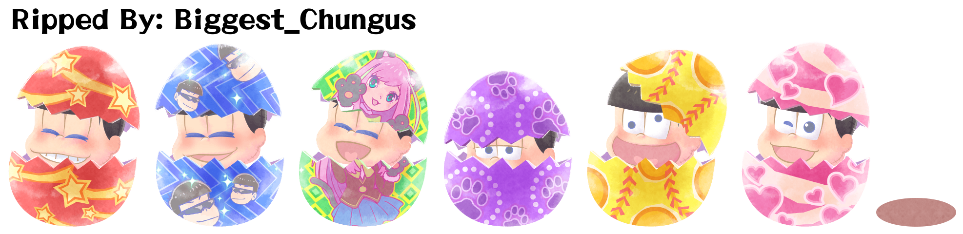 Plushies (Egg Matsu)