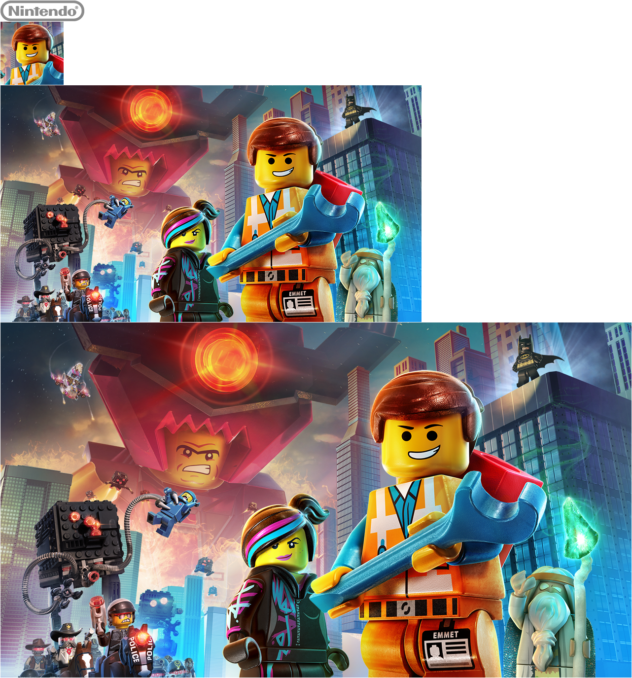 The LEGO Movie Videogame - HOME Menu Icon & Banners