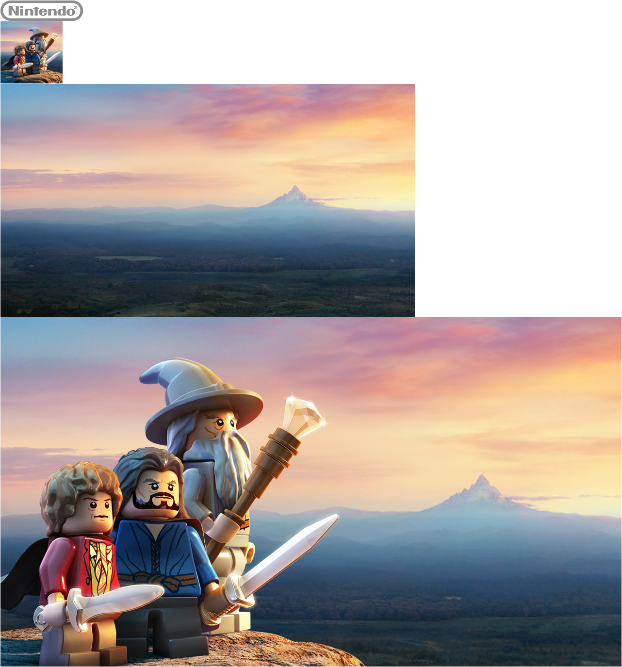 LEGO The Hobbit - HOME Menu Icon & Banners