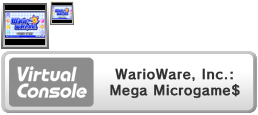 Virtual Console - WarioWare, Inc.: Mega Microgame$