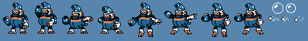 Bubbleman (Mega Man NES-Style)