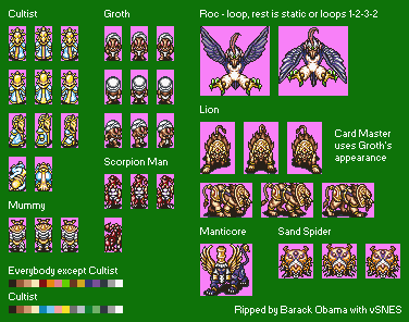 Enemies & Bosses (Overworld)