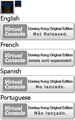 Donkey Kong Original Edition