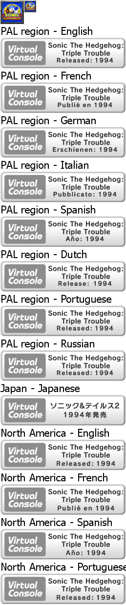 Sonic the Hedgehog: Triple Trouble