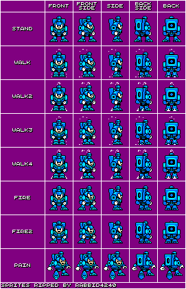 Mega Man 8-bit Deathmatch - Charge Man