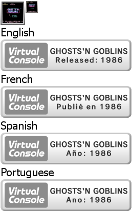 GHOSTS'N GOBLINS