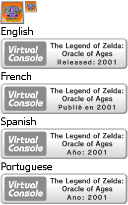 Virtual Console - The Legend of Zelda: Oracle of Ages