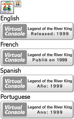 Virtual Console - Legend of the River King