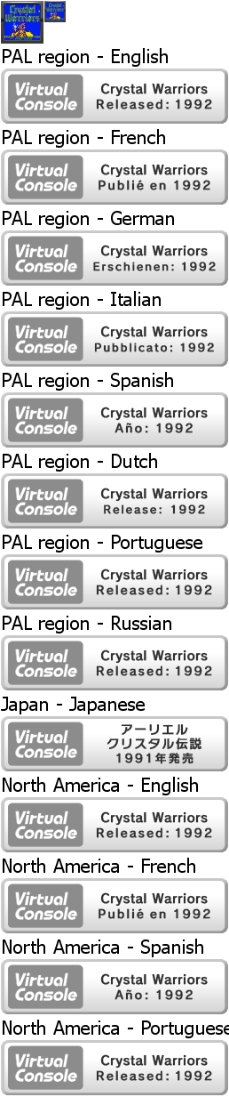 Crystal Warriors