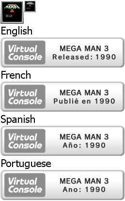 MEGA MAN 3