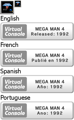 MEGA MAN 4