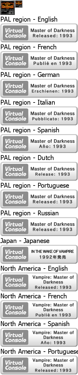 Master of Darkness