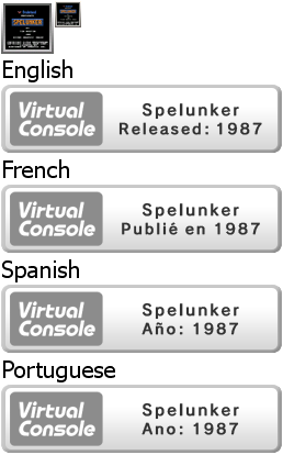 Virtual Console - Spelunker