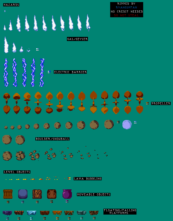 Level Objects & Hazards