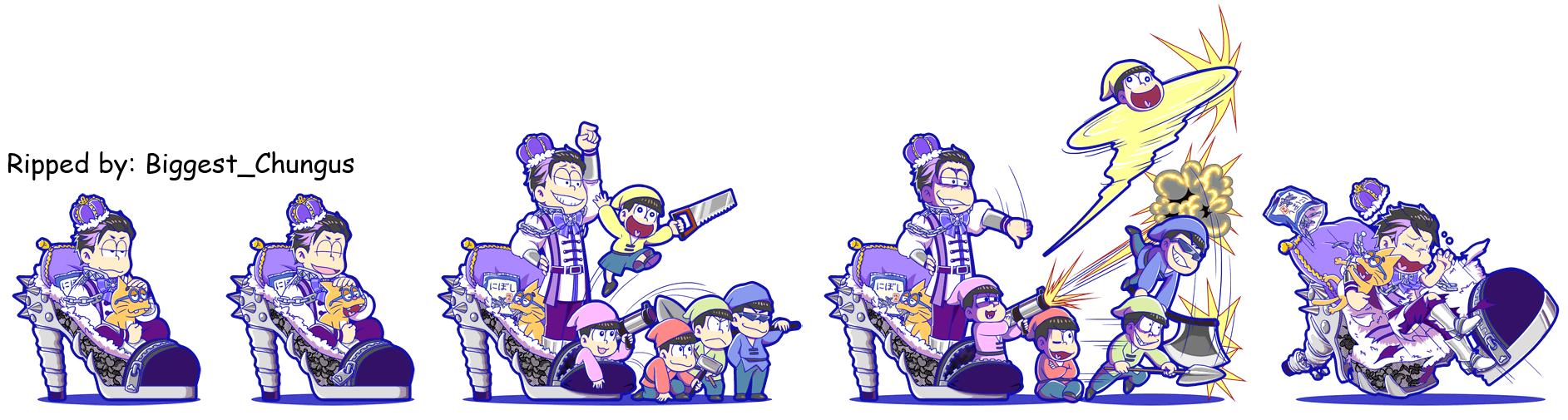 Osomatsu-san Hesokuri Wars: Battle of the NEETs - Ichimatsu (Prince)