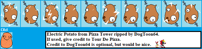 Pizza Tower - Electric Potato