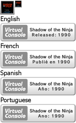 Shadow of the Ninja