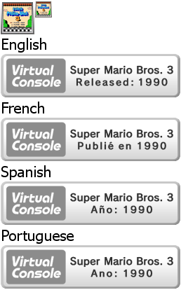 Virtual Console - Super Mario Bros. 3