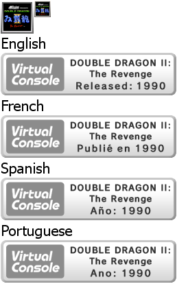 DOUBLE DRAGON II: The Revenge