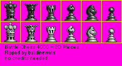 Battle Chess 4000 - 2D Pieces