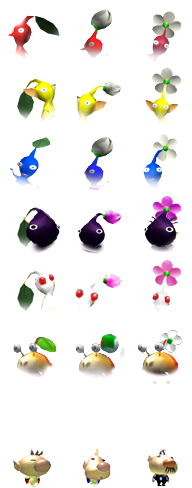 Pikmin 2 - Character Icons