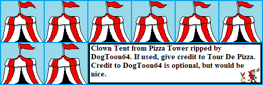 Pizza Tower - Clown Tent