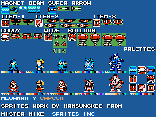 Transport Items (Inti Creates 8-bit-Style)