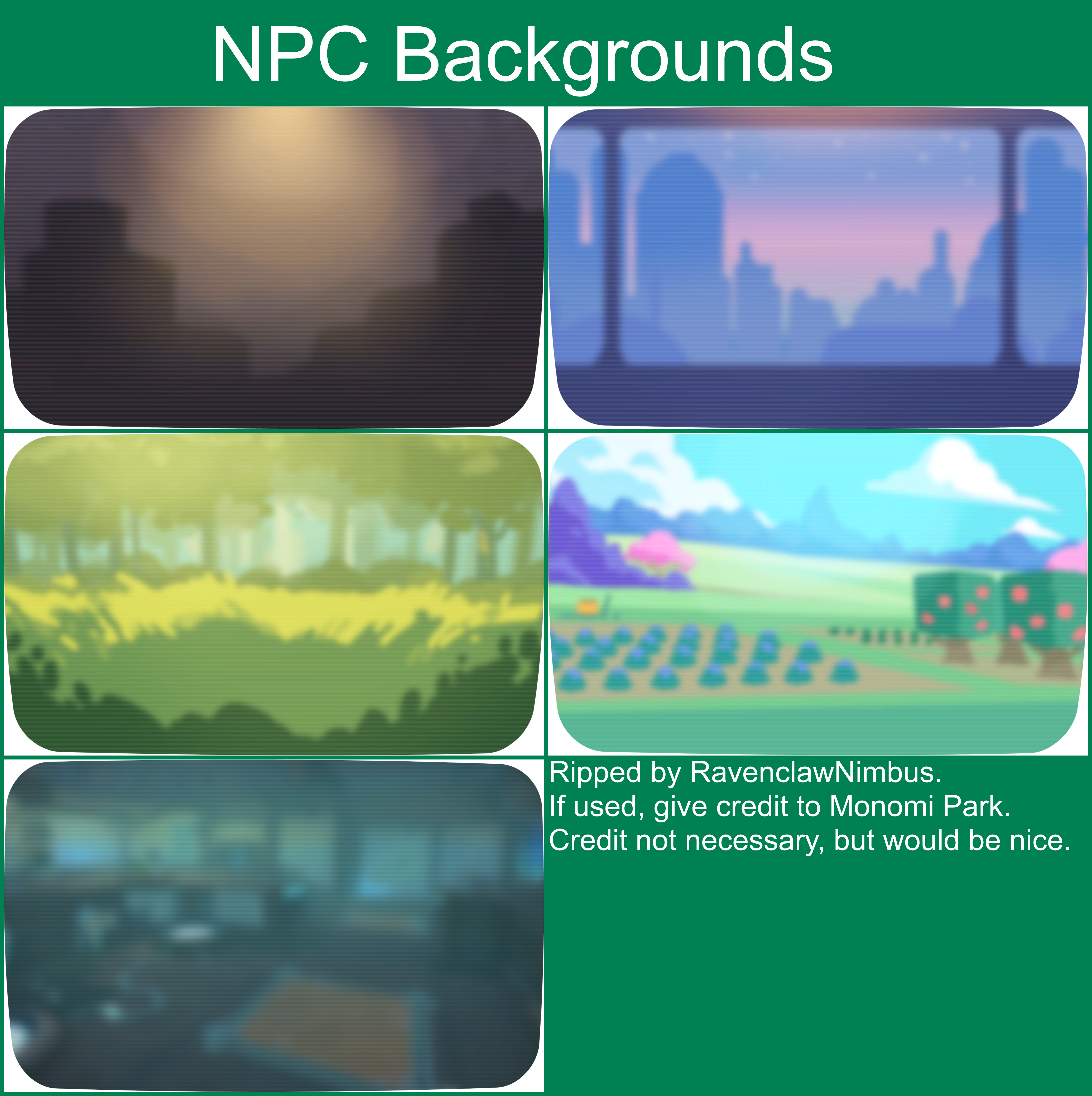 NPC Backgrounds
