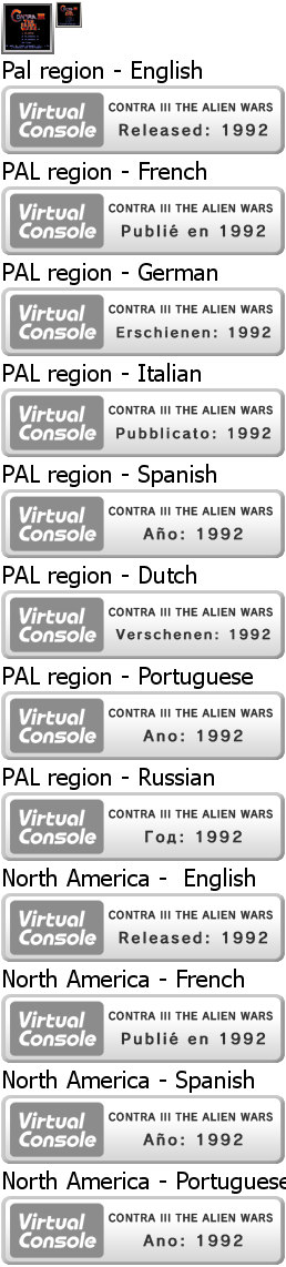 CONTRA III THE ALIEN WARS