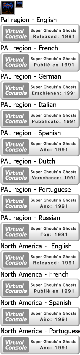 Super Ghouls'n Ghosts