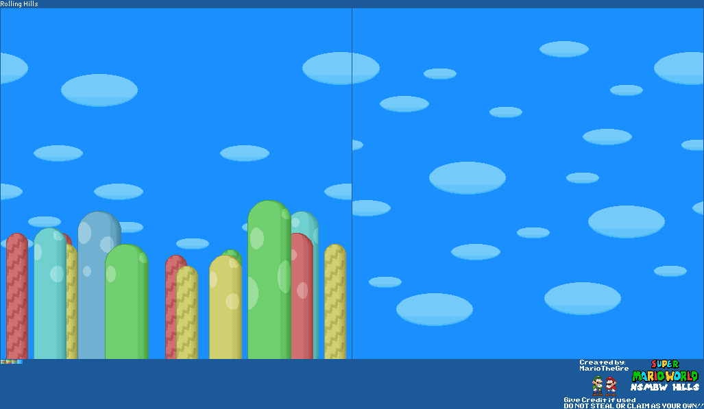 Rolling Hills (NSMBW, SMW-Style)