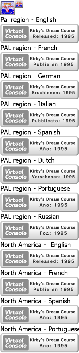 Kirby's Dream Course