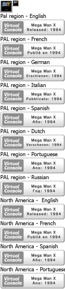 Virtual Console - Mega Man X