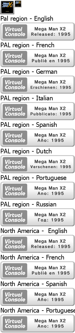 Virtual Console - Mega Man X2