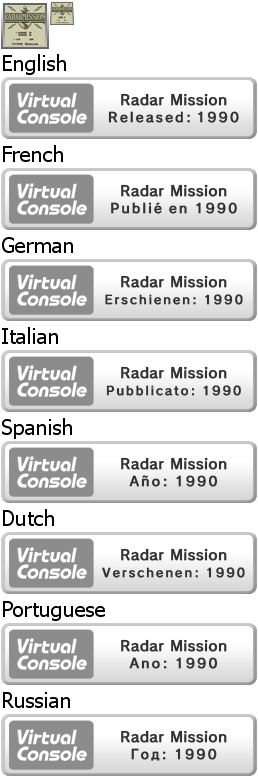 Radar Mission