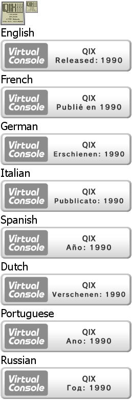 Virtual Console - QIX