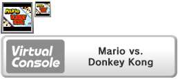 Virtual Console - Mario vs. Donkey Kong