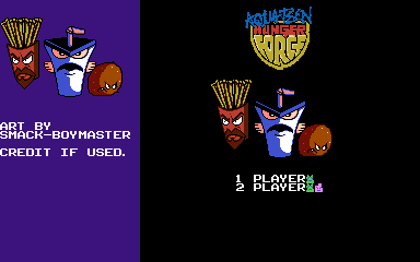 Aqua Teen Hunger Force Customs - Aqua Teens (NES-Style Pixel Art)