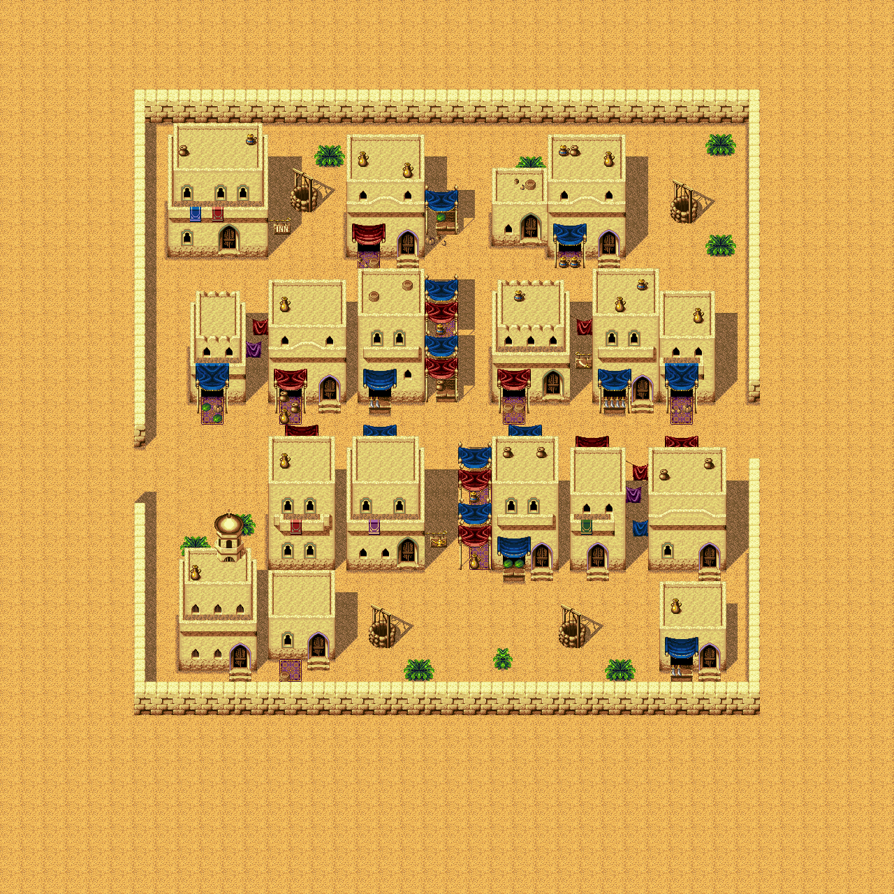 Town of Bazaar (Exterior)