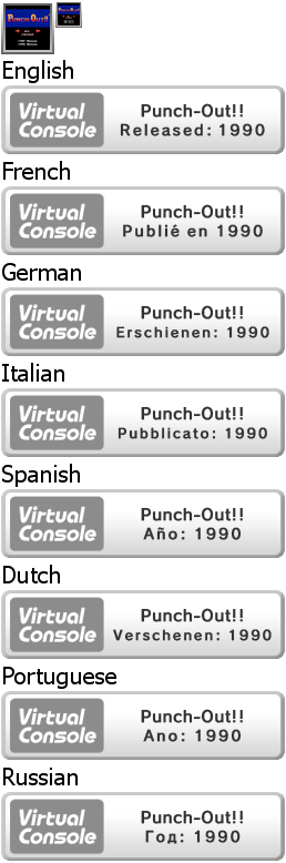Virtual Console - Punch-Out!!
