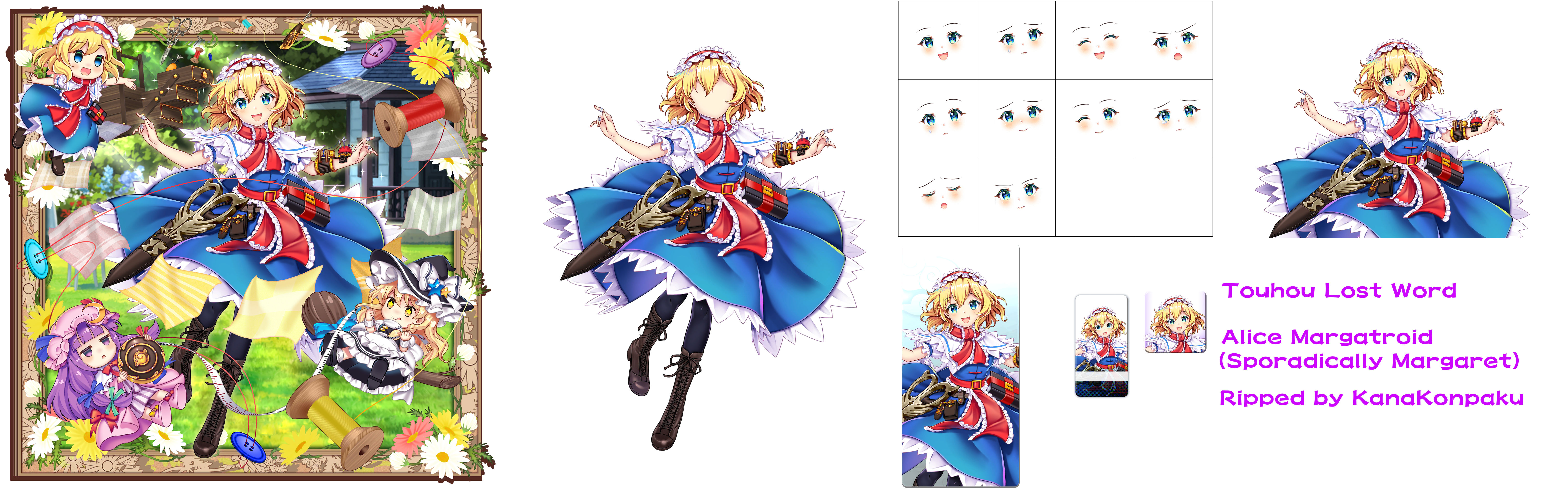 Touhou LostWord - Alice Margatroid (Sporadically Margaret)