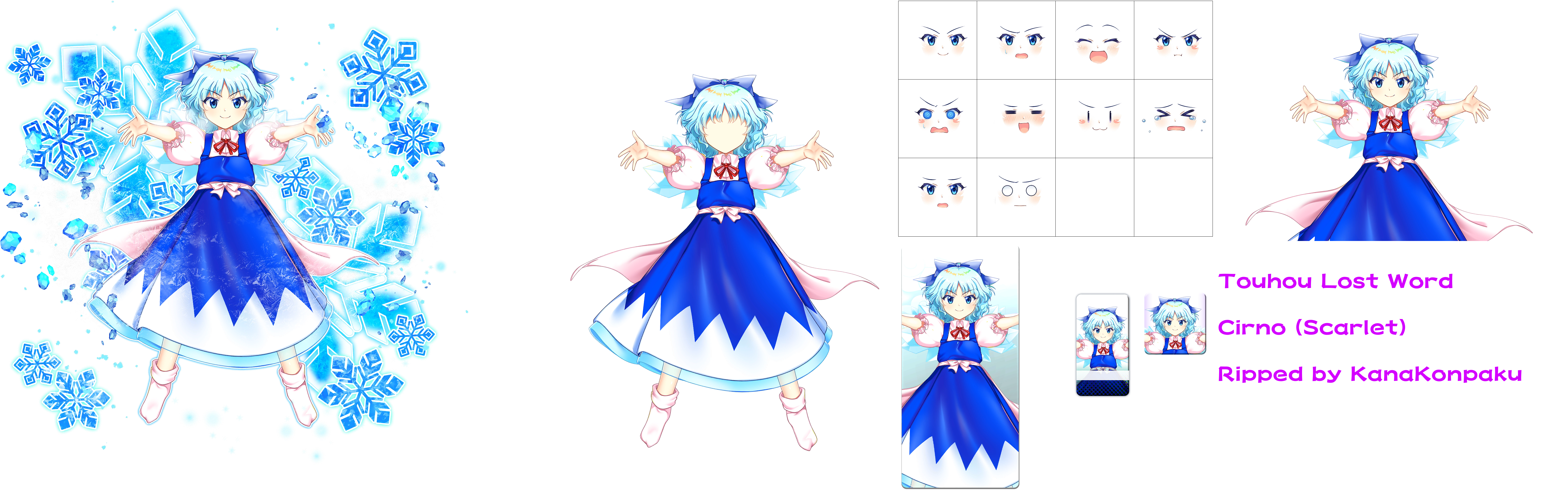 Touhou LostWord - Cirno (Scarlet)