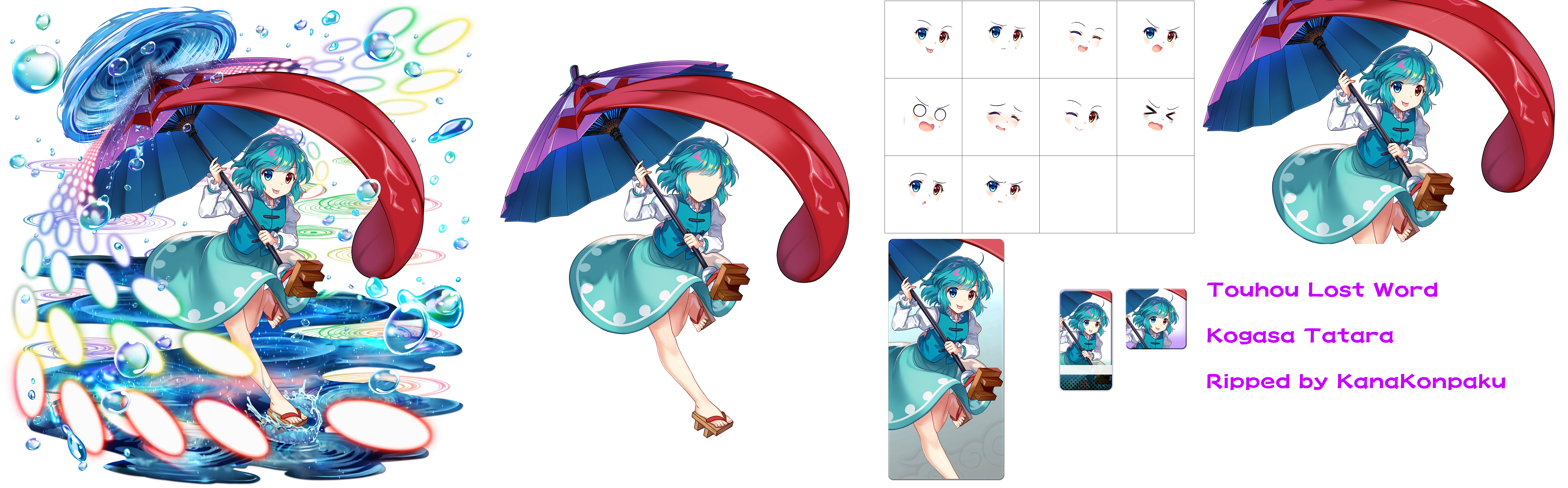 Touhou LostWord - Kogasa Tatara