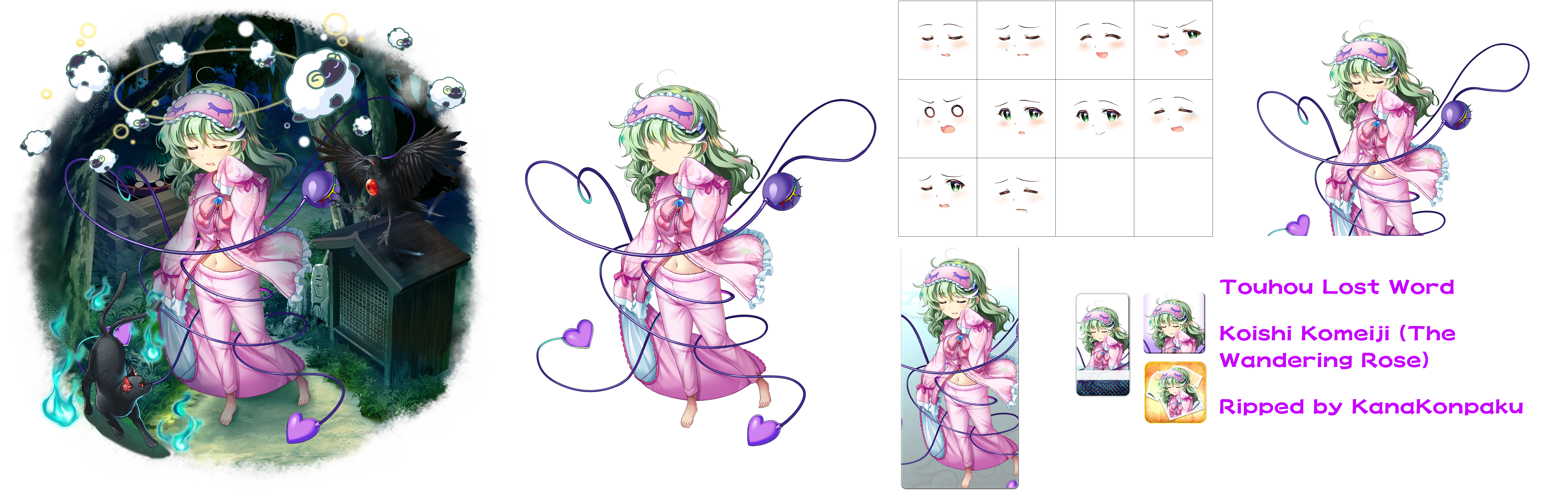 Koishi Komeiji (The Wandering Rose)