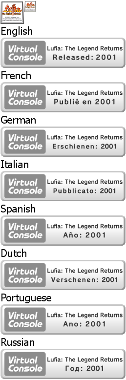 Lufia: The Legend Returns