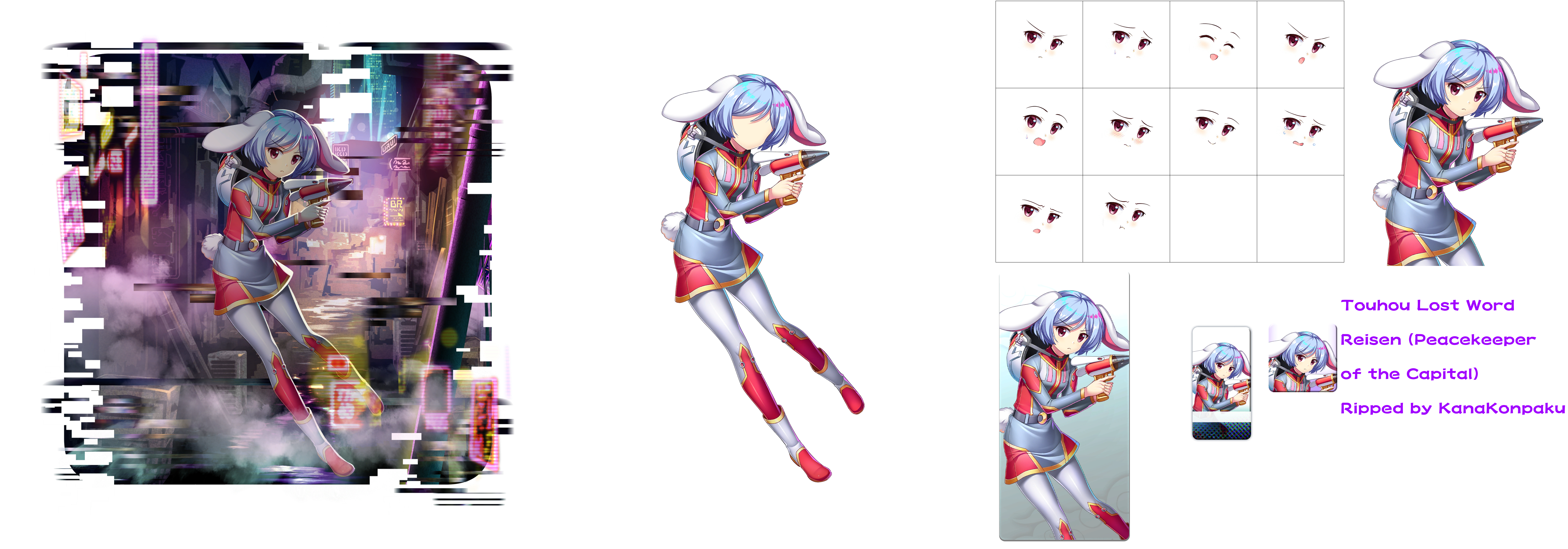 Touhou LostWord - Reisen (Peacekeeper of the Capital)