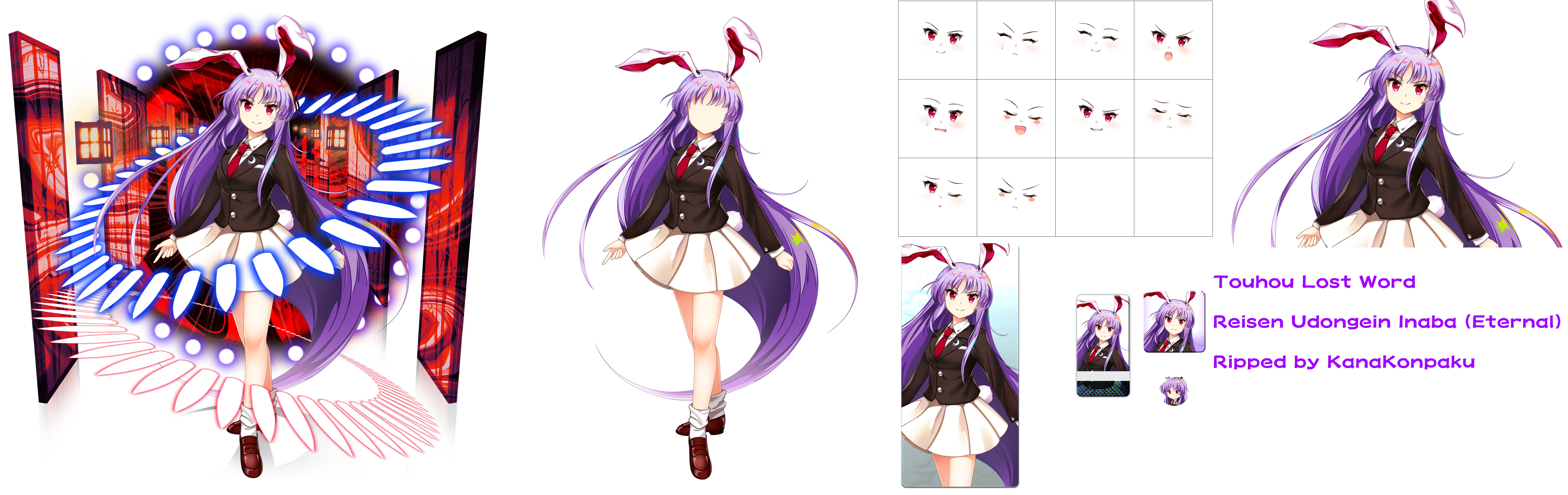 Touhou LostWord - Reisen Udongein Inaba (Eternal)