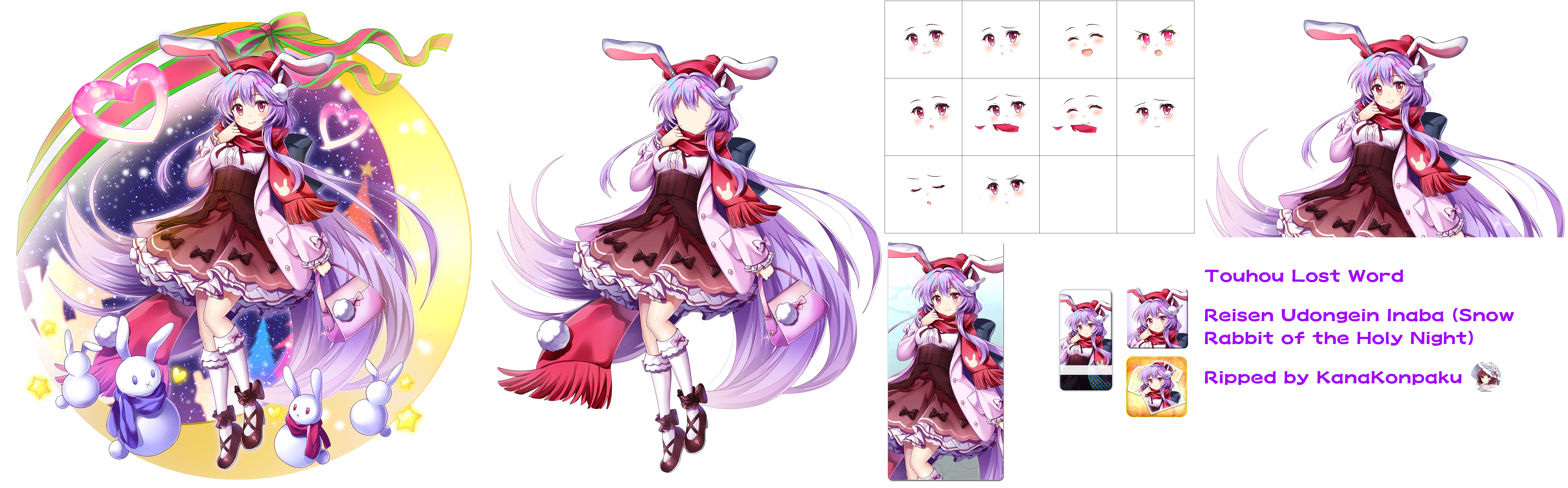 Reisen Udongein Inaba (Snow Rabbit of the Holy Night)