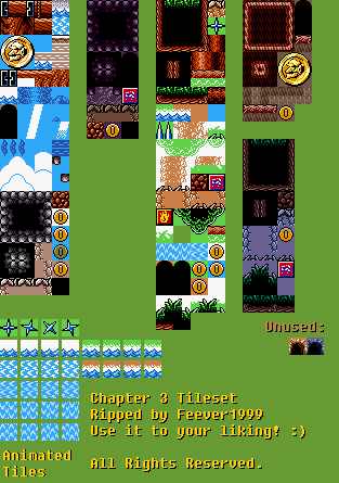 Wario Land II - Chapter 03 Tileset